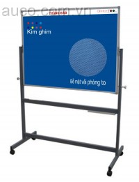 Bảng ghim di động 80x125cm - BGM-1605
