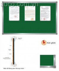  BGM-1604 Bảng ghim tài liệu 125x180cm
