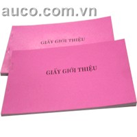 SST-371 Giấy giới thiệu