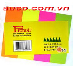 GNH-2311 Giấy nhắn 4 màu Pronoti