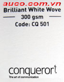 Giấy Brilliant white wove GCQR-2625