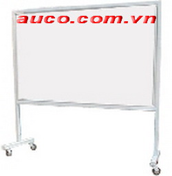 BF-2659 Bảng Foocmica trắng khung nhôm chân di động viết bút long bút dạ 800x1200