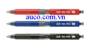 Bút Gel bấm 0.5mm Deli - 6651