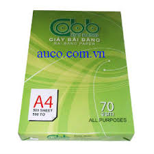 Giấy Bãi Bằng A4 DL70 