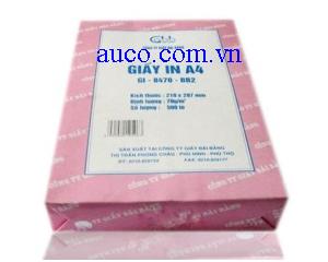 Giấy Bãi Băng tem hồng DL 70