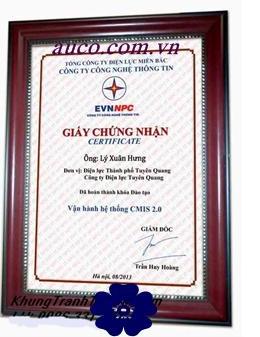 Khung treo giấy chứng nhận KT06