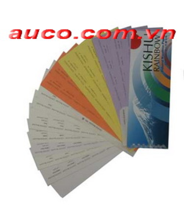 Giấy in cao cấp tái sử dụng Kishu Rainbow
