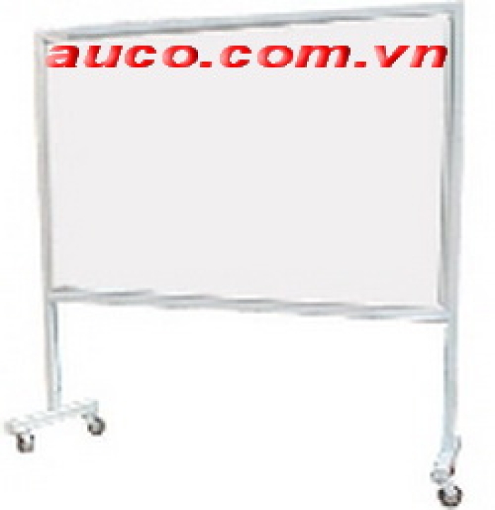 BF-2658 Bảng Foocmica trắng khung nhôm chân di động viết bút long bút dạ W1500xd1000mm
