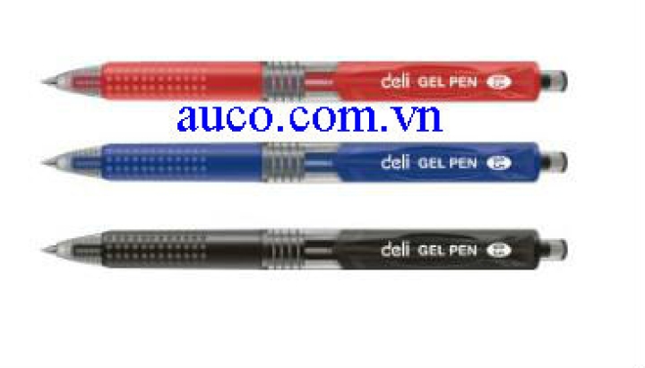 Bút Gel bấm 0.5mm Deli - 6651