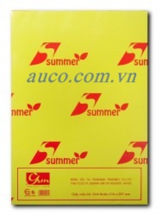 Giấy photo màu Summer KT-A4