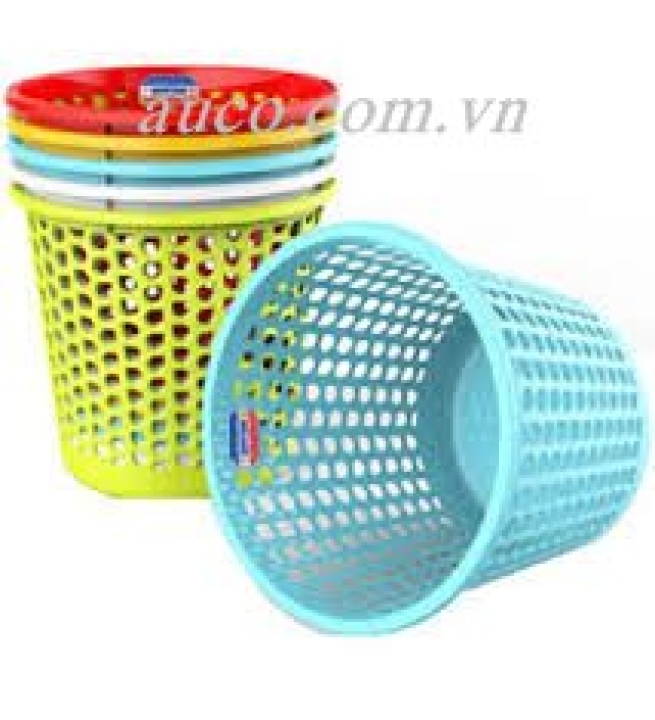 Giỏ rác nhựa tròn R002