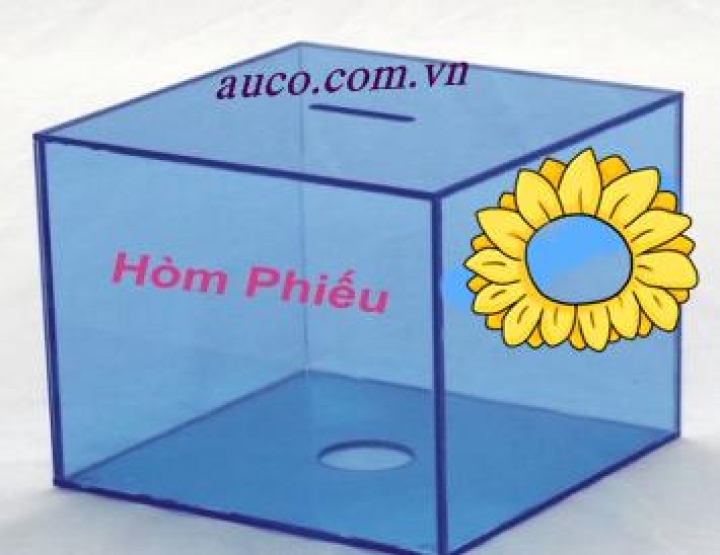 Hòm mica bỏ phiếu